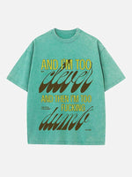 Lola Young Print Round Neck T-shirt