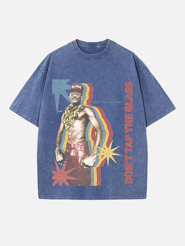 Tyler, The Creator Print Round Neck T-shirt