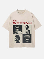 The Weeknd Print Round Neck T-shirt