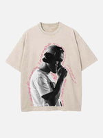 Frank Ocean Print Round Neck T-shirt