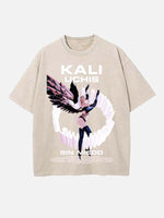 Kali Uchis Print Round Neck T-shirt