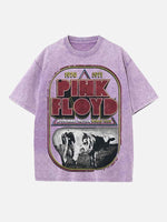 Pink Floyd Print Round Neck T-shirt