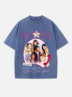 KATSEYE Print Round Neck T-shirt