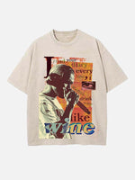 Frank Ocean Print Round Neck T-shirt