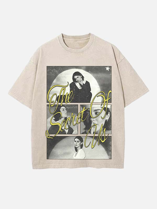 Gracie Abrams Print Round Neck T-shirt