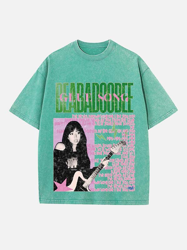 Beabadoobee Print Round Neck T-shirt