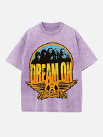 Aerosmith Print Round Neck T-shirt