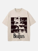The Beatles Print Round Neck T-shirt