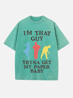 Tyler, The Creator Print Round Neck T-shirt