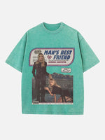 Sabrina Carpenter Print Round Neck T-shirt