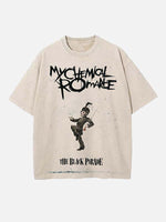 My Chemical Romance Print Round Neck T-shirt