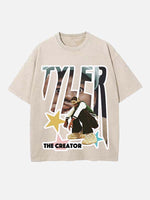 Tyler, The Creator Print Round Neck T-shirt