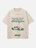 Frank Ocean Print Round Neck T-shirt