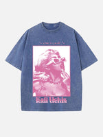Kali Uchis Print Round Neck T-shirt