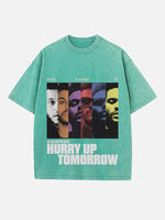 The Weeknd Print Round Neck T-shirt