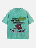 Tyler, The Creator Print Round Neck T-shirt