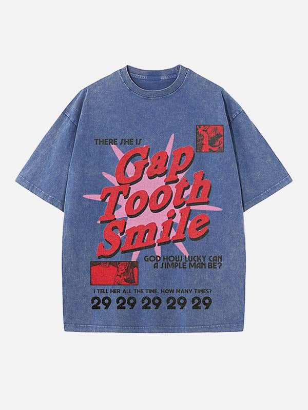 Djo Print Round Neck T-shirt