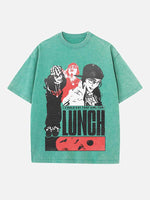 Billie Eilish Print Round Neck T-shirt