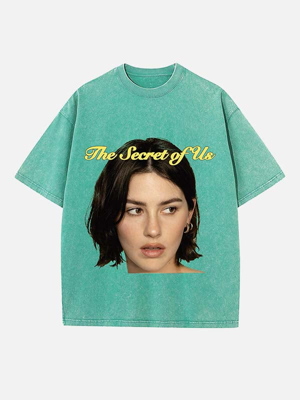 Gracie Abrams Print Round Neck T-shirt