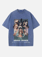 Ariana Grande Print Round Neck T-shirt