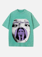 Olivia Rodrigo Print Round Neck T-shirt