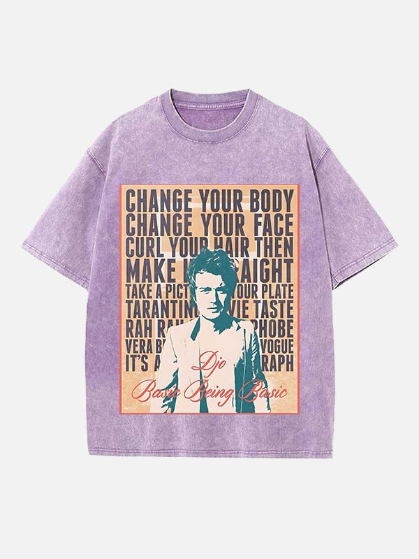 Djo Print Round Neck T-shirt