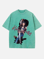 Katy Perry Print Round Neck T-shirt