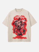 Rosalía Print Round Neck T-shirt