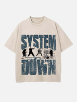 System of a Down Print Round Neck T-shirt
