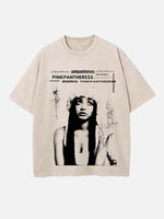 PinkPantheress Print Round Neck T-shirt