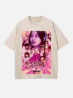 TWICE Print Round Neck T-shirt