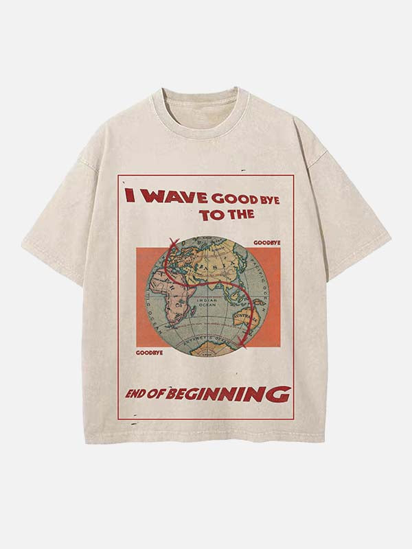 Djo Print Round Neck T-shirt