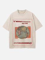 Djo Print Round Neck T-shirt