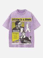System of a Down Print Round Neck T-shirt