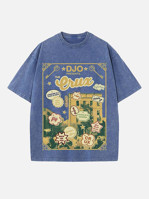 Djo Print Round Neck T-shirt