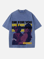 The Weeknd Print Round Neck T-shirt