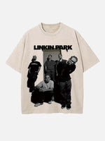 Linkin Park Print Round Neck T-shirt