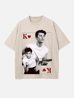 Shawn Mendes Print Round Neck T-shirt