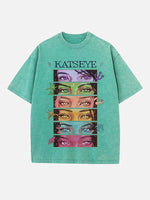 KATSEYE Print Round Neck T-shirt
