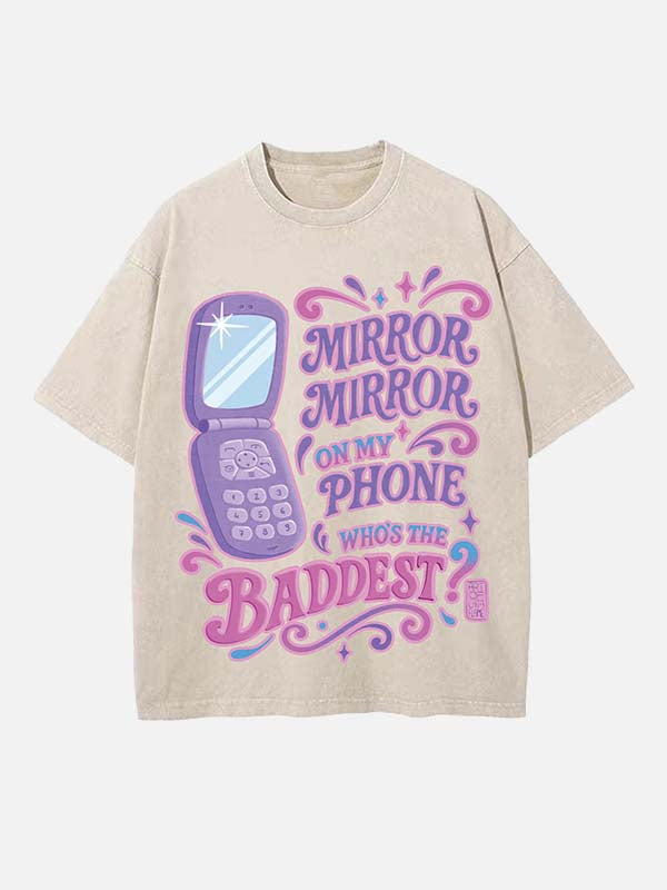 HUNTR/X Print Round Neck T-shirt