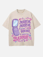 HUNTR/X Print Round Neck T-shirt