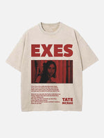 Tate McRae Print Round Neck T-shirt
