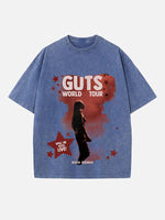 Olivia Rodrigo Print Round Neck T-shirt