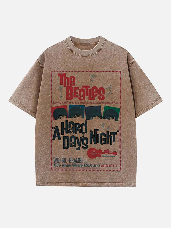 The Beatles Print Round Neck T-shirt