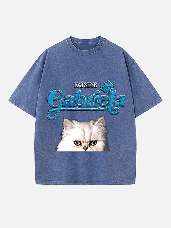 KATSEYE Print Round Neck T-shirt