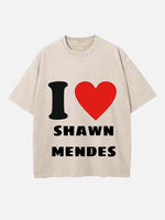 Shawn Mendes Print Round Neck T-shirt