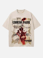 Linkin Park Print Round Neck T-shirt