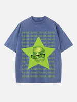 Charli xcx Print Round Neck T-shirt