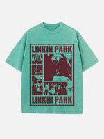 Linkin Park Print Round Neck T-shirt