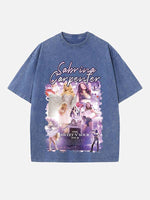 Sabrina Carpenter Print Round Neck T-shirt